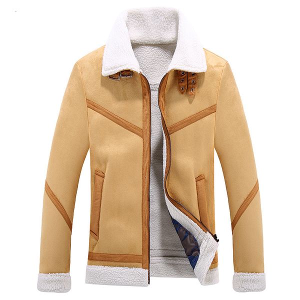 

women's jackets pyjtrl winter suede jacket afdw, Black;brown