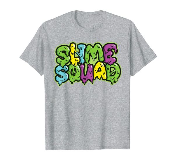 

slime squad t shirts for girls boys kids men gift, White;black