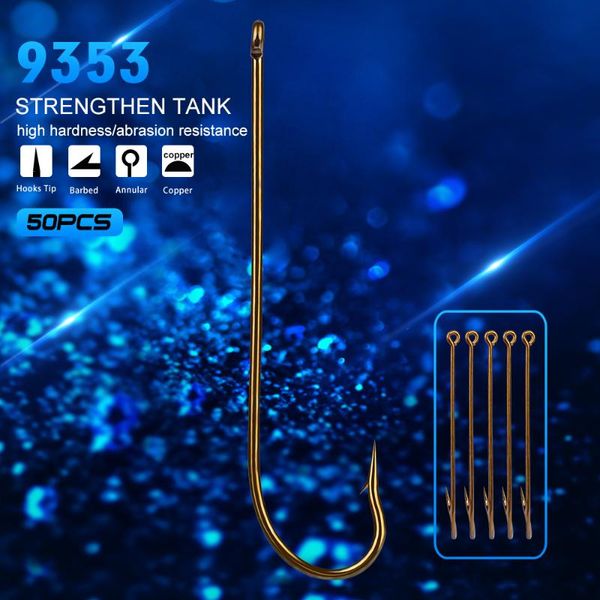 

100pcs/lot saltwater carp fishing hook 1#-12# high-carbon steel fishhook high strength 1/0#-6/0# anzol pesca jig hooks tackle