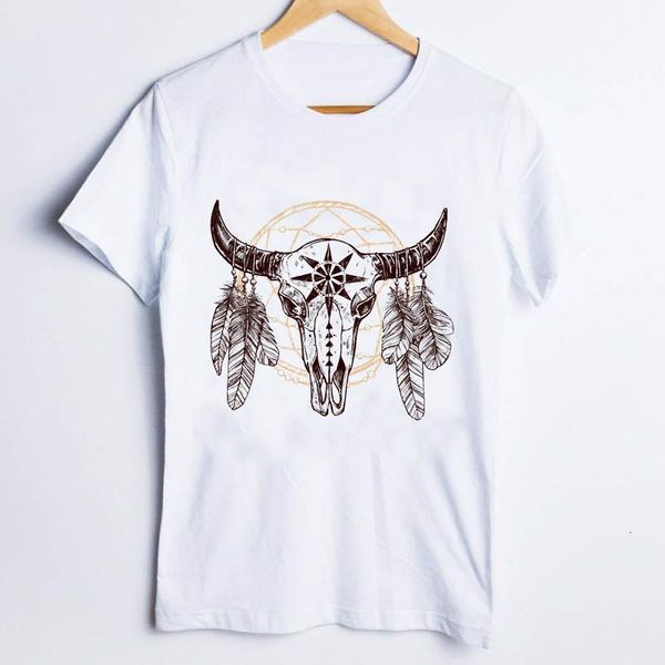

tees for women print feather heifer cow animal 90s fashion ladies clothes lady clothing female t shirt womens t-shirt, White