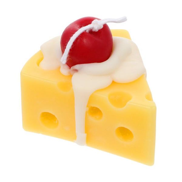 

1pc creative cheese shape candles scented candles bedroom shooting prop
