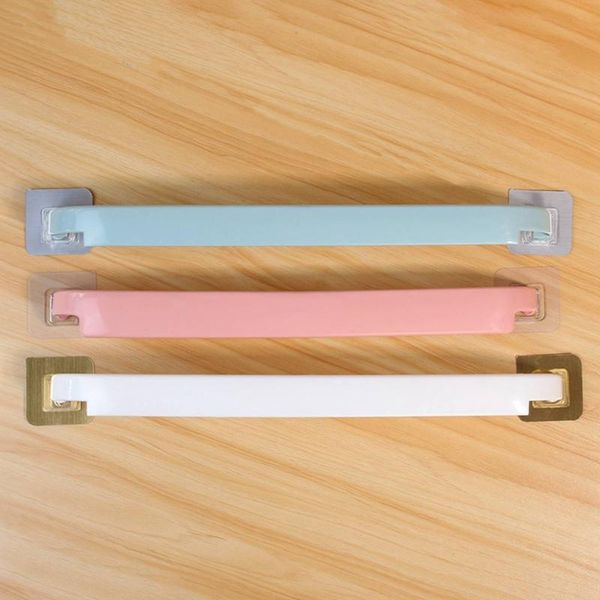 

44.5*3.5cm towel hanger bathroom storage cupboard door bath hanger no naling towel rack holder wall mounted kitchen accessories