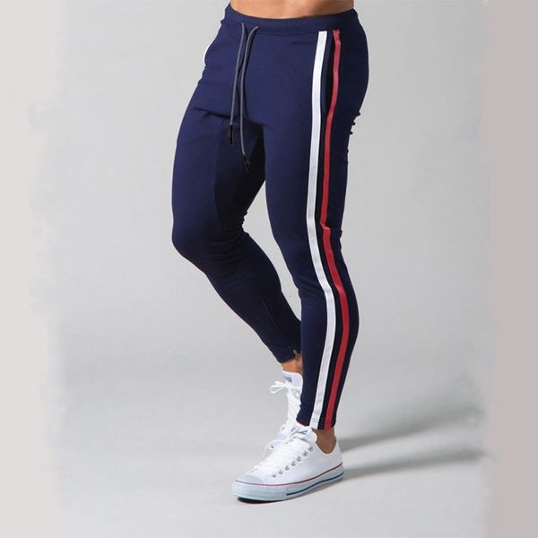

spring and autumn micro elastic solid color pants cotton youth ordinary sports leisure middle waist, Black;white