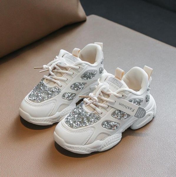 

children's shoes kids casual sport shoes 2021 spring child running baby boys girls fashion breathable sneakers soft, Black
