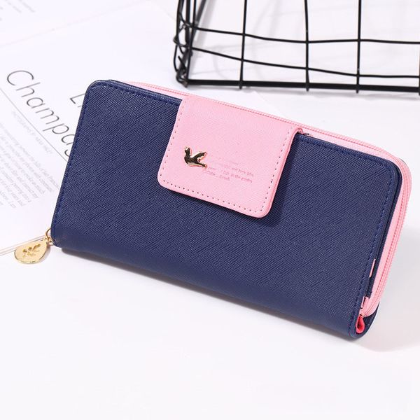 

luxury designer famous brands long women portfolios cardholder clutch women's wallet coin money bag walet cuzdan portomone, Red;black