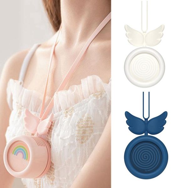 

electric fans sanq usb lanyard fan leafless motor charging mini sling lazy