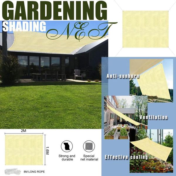 

shade outdoor garden sun sail canopy awning shading sails for patios backyard yard carpark swimming plant net cover #4