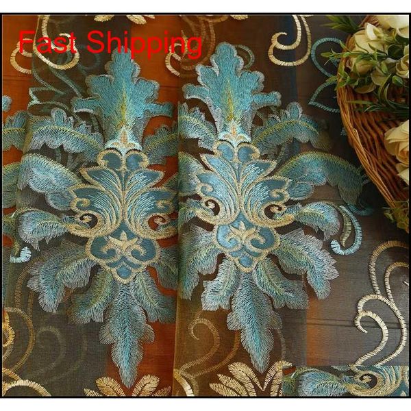 

european and american luxury green embroidered for living room bedroom l kitchens equipped with high-qua jllghr jjxh