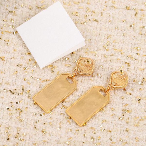 

2021 special stud earring with square shape and pink nature stone drop charm jewelry gift for women wedding ps7067, Silver