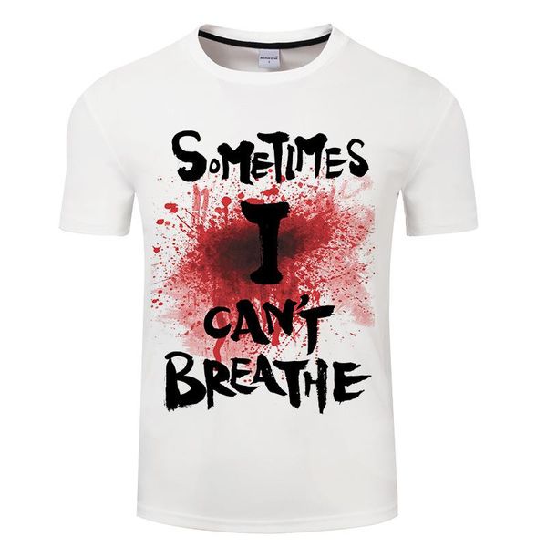 

black lives matter t shirts fashion men and women t-shirt short sleeve i can't breathe george floyd tshirt streetwear ac1, White;black