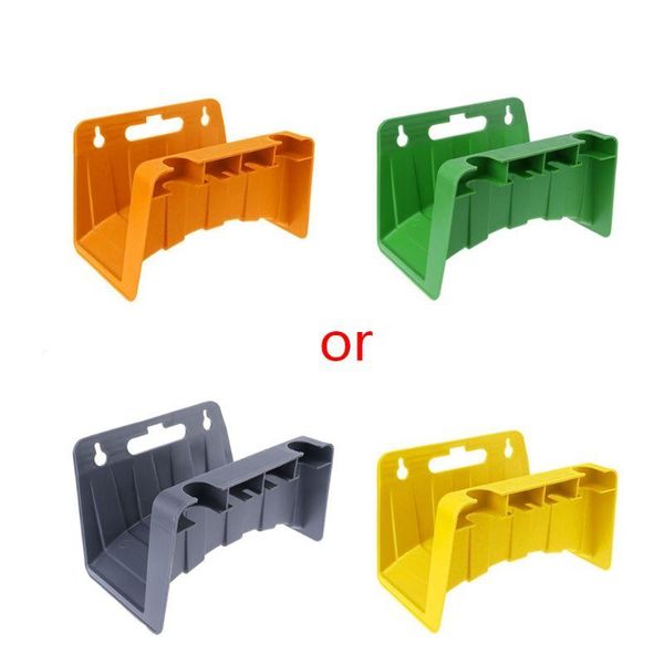 

hooks & rails t8ub wall mounted garden hose pipe hanger holder storage bracket shed fence cable