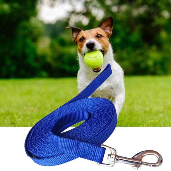

dog collars & leashes nylon 6 colors 1m 1.5m 2m 2.5m pet walking training leash cats dogs harness collar lead strap belt