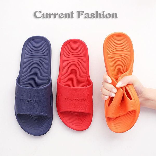 

slippers shoes women women's summer men's sandalias mujer, Black