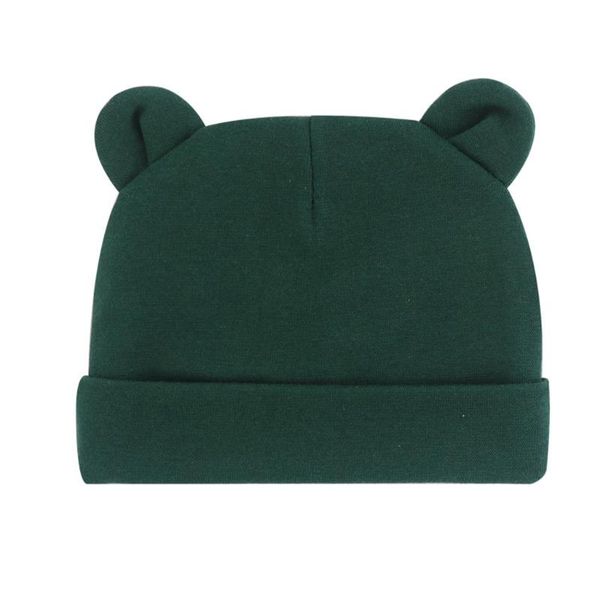 

caps & hats p31b 1x beanies baby hat double layer cotton warm boys girls born infant toddler headwraps, Yellow