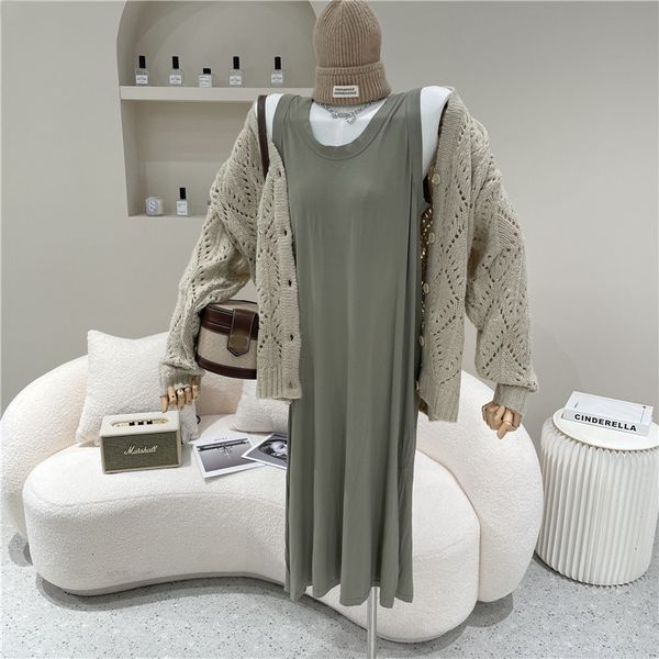 

spring summer women's comfortable let loose sleeveless draping cotton waistcoat lwyp, Black;gray