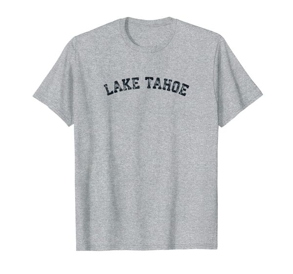 

vintage lake tahoe t shirt scrum old retro sports throwback, White;black