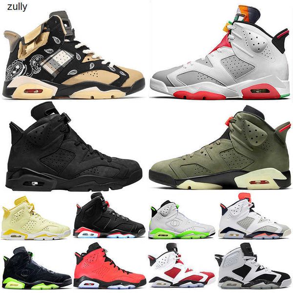 

2021 new bred hare 6 6s men basketball shoes dmp carmine flint medium olive black cat yellow unc women mens trainers sports sneakers