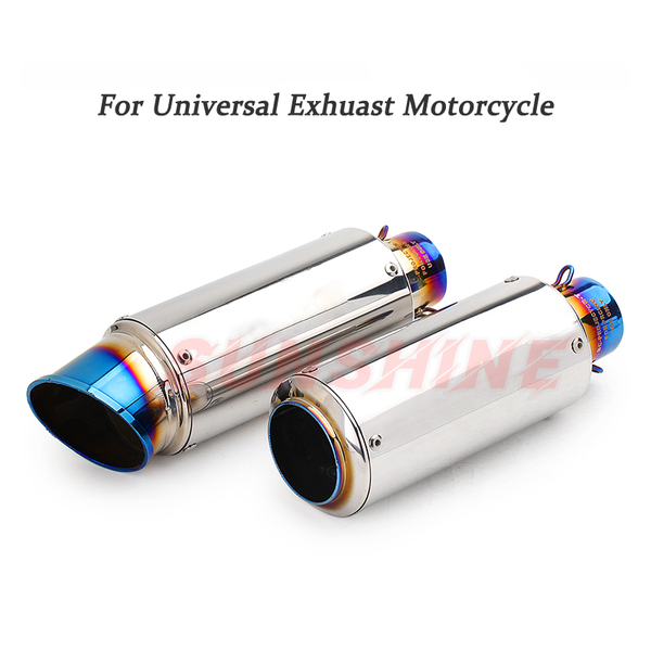 

exhaust pipe escape moto motorcycle muffler universal racing pitbike modified sc for gsr 600 125cc cb1000r gsx 750f r6