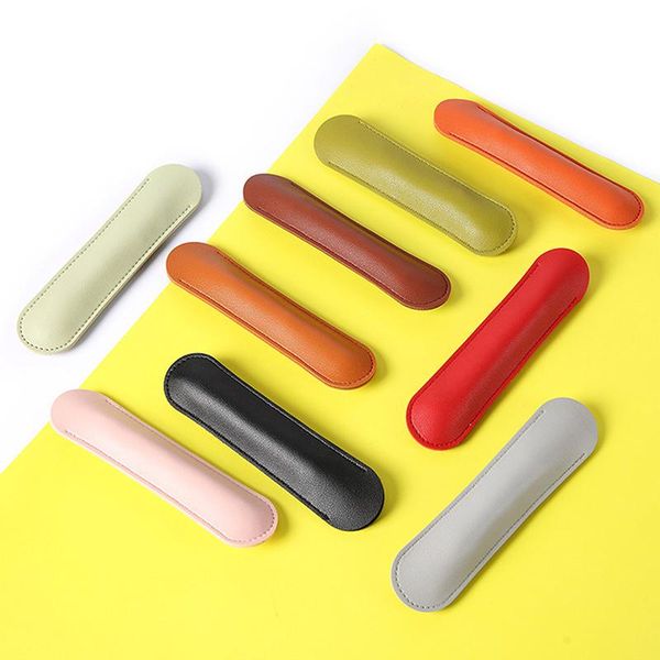 

pencil bags 1pc pu leather case school pen storage bag cute kawaii cover gifts