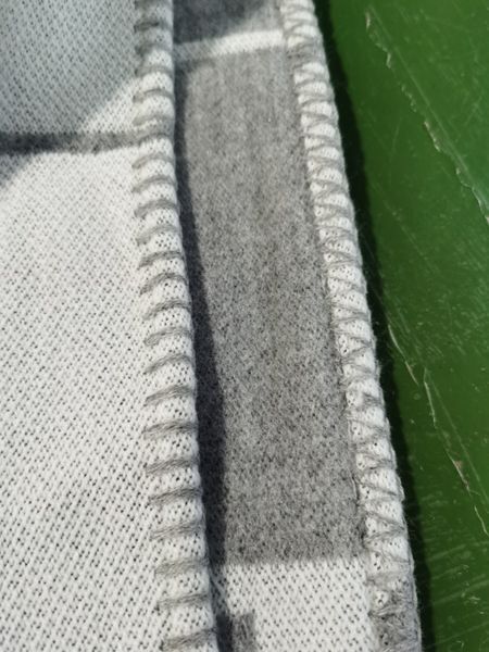 Buchstabe Decke weiche Wolle Mischung Schal Schal tragbar warm
