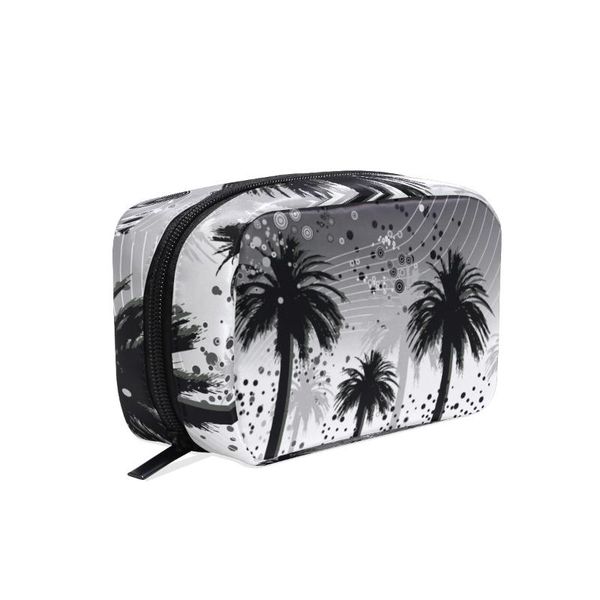 

cosmetic bags & cases fengju makeup bag portable toiletries fashionable square storage for girls lady woman tree