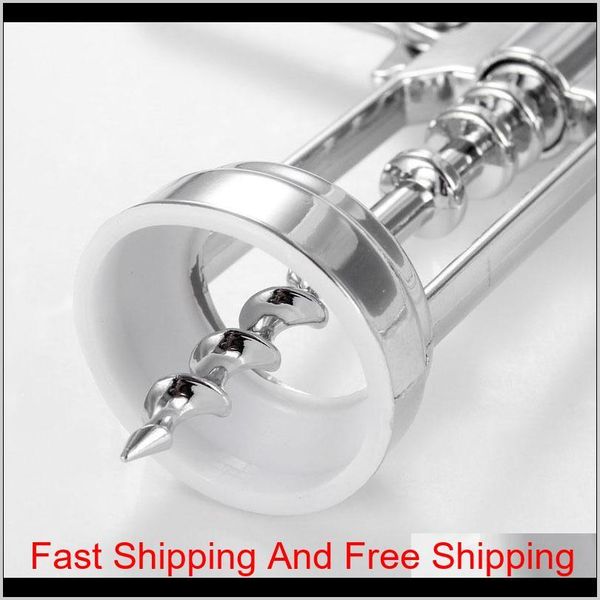 

wine beer bottle opener stainless steel metal strong pressure wing corkscrew grape opener kitchen din qylyko bbgargden