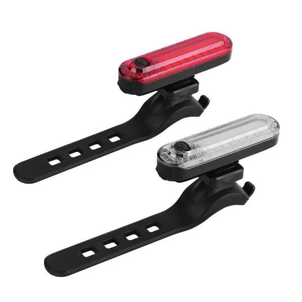 

bike lights usb rechargeable waterproof cob led bicycle taillight rear warning lamp