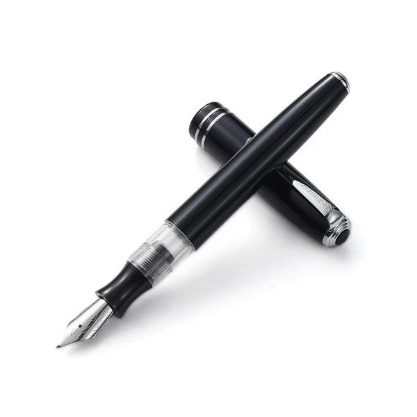 

hero 856 fountain pen plastic ink pen classic screw cap calligraphy fude/fine nib business office school supplies writing