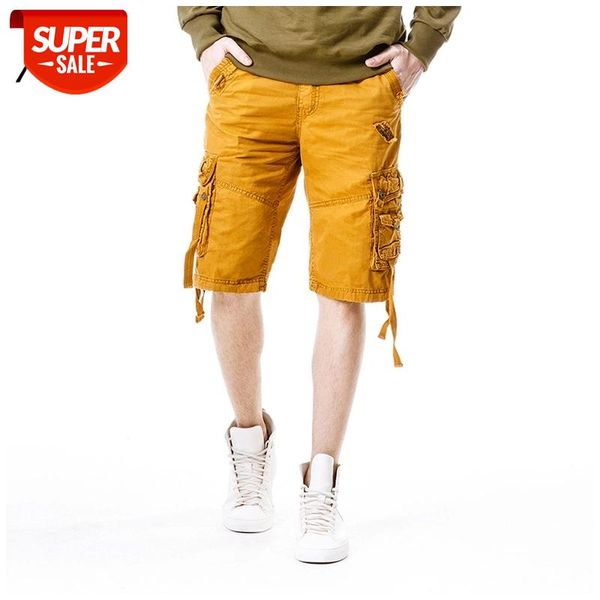 

pdtxcls 2018 brand military shorts men 100% cotton casual cargo mens shorts homens colorus #ox6e, Black