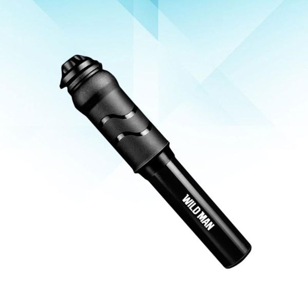 

bike pumps high pressure mini portable pump metal air mtb road tire inflator black