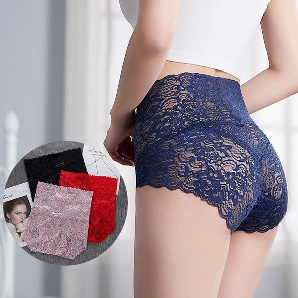 

women's panties lace shapers europe women seamless hip raise slimming tummy control briefs transparent 3xl plus size lingerie, Black;pink