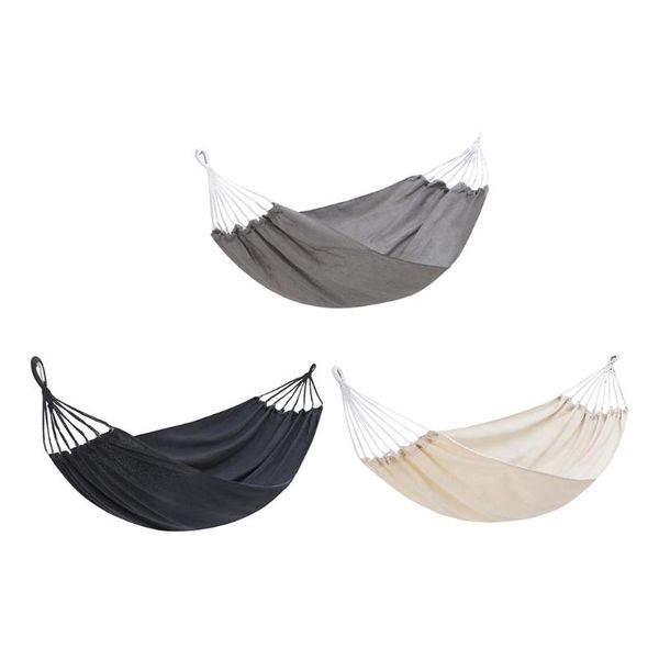 

camp furniture travel outdoor sleeping hammock hanging chair swing leisure bed for patio hiking lx0c
