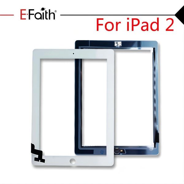 Hochwertiger Touch-Digitizer für IPad 2,3,4, Bildschirm-Digitizer-Ersatz mit Home-Button-Kleber, praktisch