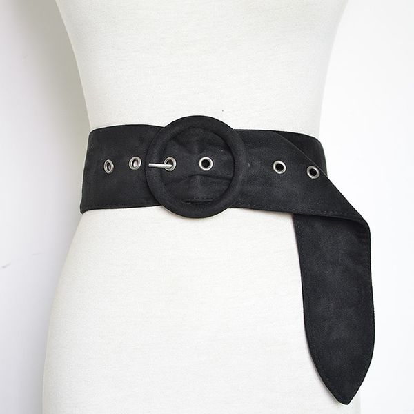 

fall and winter velvet cotton belt for women, Black;brown