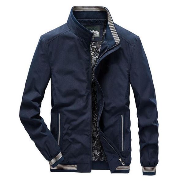 

men's jackets good quality bomber solid casual jacket men spring autumn outerwear streetwear sportswear mens for male coats m-5xl, Black;brown