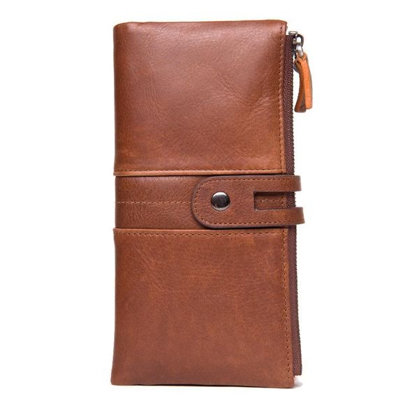 

wallets 2021 ladies leather long wallet fashion large capacity multifunctional zip, Red;black