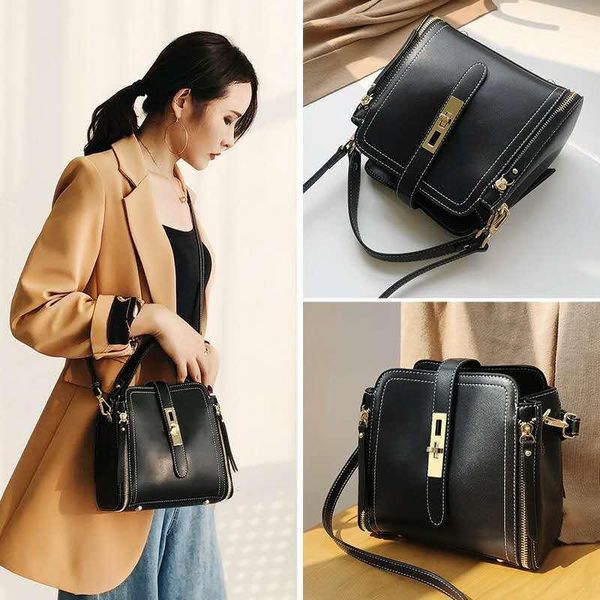 

hbp women leather small bag 2020 ladies diagonal shoulder bags british fashion wild large capacity chain handbag bag gift 332