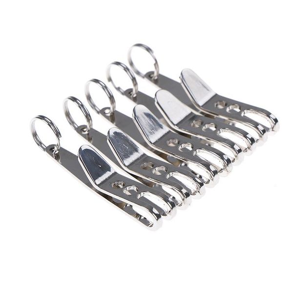 

5pc stainless steel edc bag suspension clip with key ring carabiner outdoor quicklink tools portable field survival han jllgie