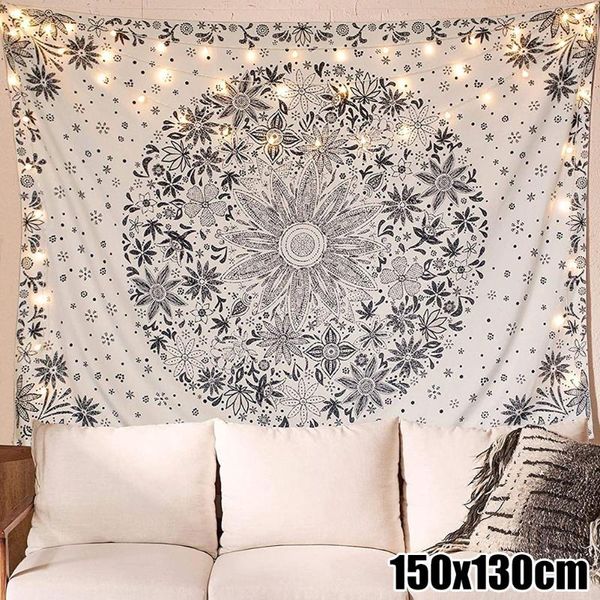 

tapestries hippie tapestry mandala poster throw cover wall hanging 2 sizes