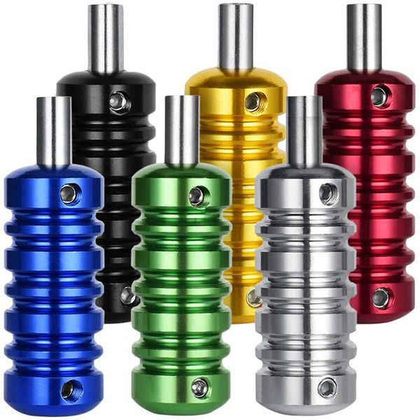 

1pcs aluminum alloy tattoo grips 6 colors lightweight grips for tattoo machine gun supply tattoo accesory ing
