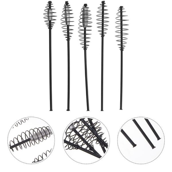 

fishing hooks 5pcs bait cages spring lure trap basket tackles