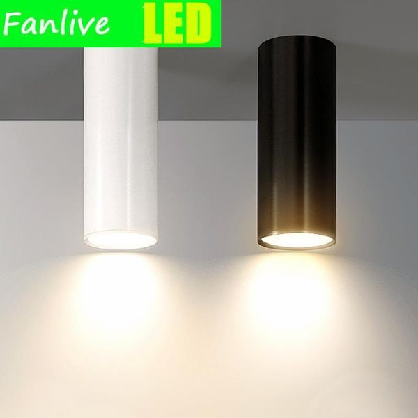 

downlights 10pcs lengthened surface mounted led downlight cob 15w 12w 10w 7w 3w commercial & household decorative lighti