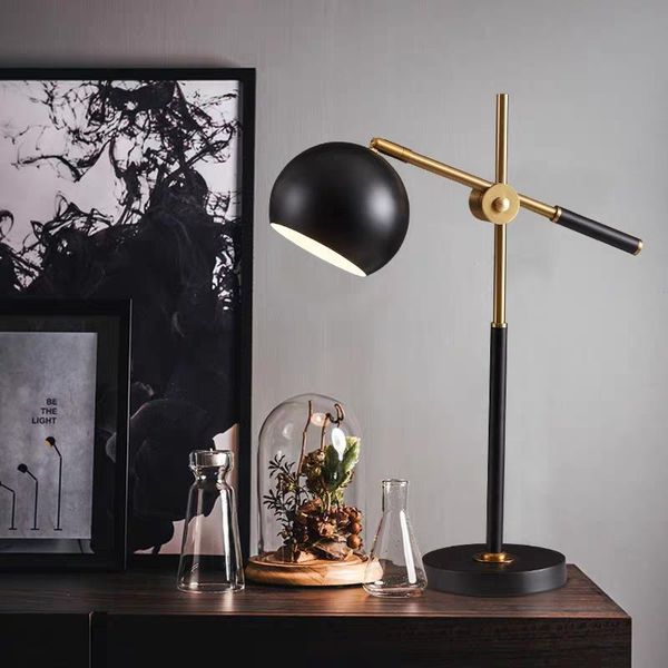 

table lamps nordic american simple desk lamp creative ins wind warm decoration reading postmodern bedroom bedside