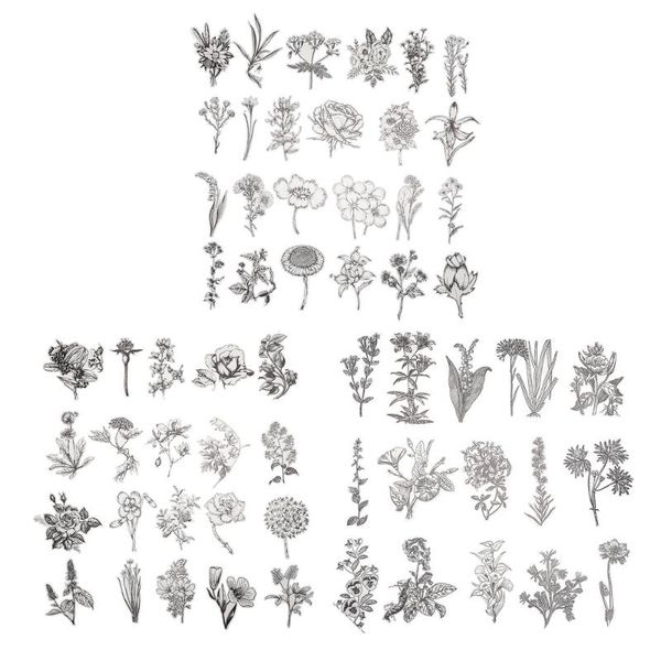 

gift wrap 2 packs pretty paper stickers lovely retro diy material