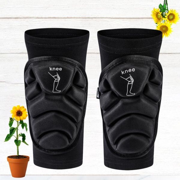 

1 pair leg protection cycling elastic sleeves kneecap kneepad for skiing skidding sports cycling (black size xs), Black;gray