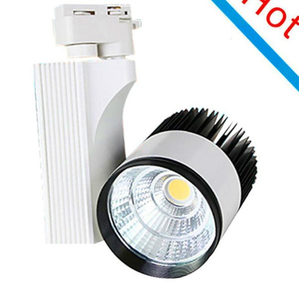 

10pcs/lot cob big power 20w track lamp colthes jewelry store decoration spotlight rail light energy saving equal to 200w bulb lights