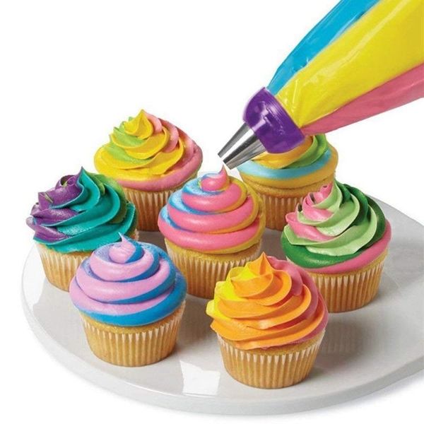 

baking & pastry tools icing piping bag russian nozzle converter cream coupler cupcake fondant cookie adaptor