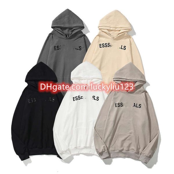 

mens clothing 2021 homme hooded sweatshirts women designer hoodies high street print pullover winter size m-2xl, Black