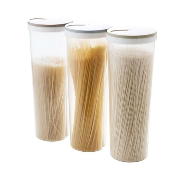 

storage bottles & jars kitchen containers cereals food container airtight leakproof lids box for noodle/pasta/grain cerea