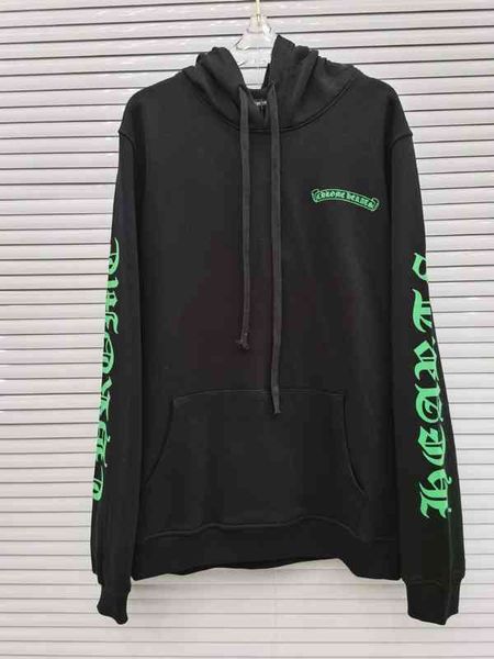 

fashion designer luxury hoodie autumn and winter 2022 cronet red offset sanskrit cross hooded casual men's women's sweater price, Black